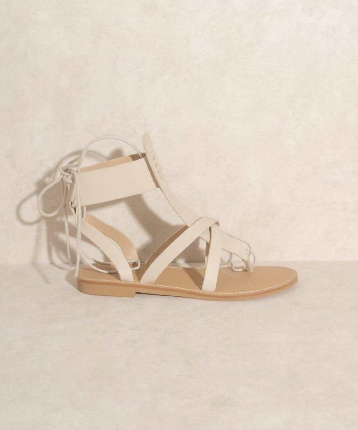 2ab75f3a-5208-4aa1-88c8-f40a22383526-upscale_15k-1500x1500-70 Oasis Society - Women's Blaze Gladiator Sandal - Image 1