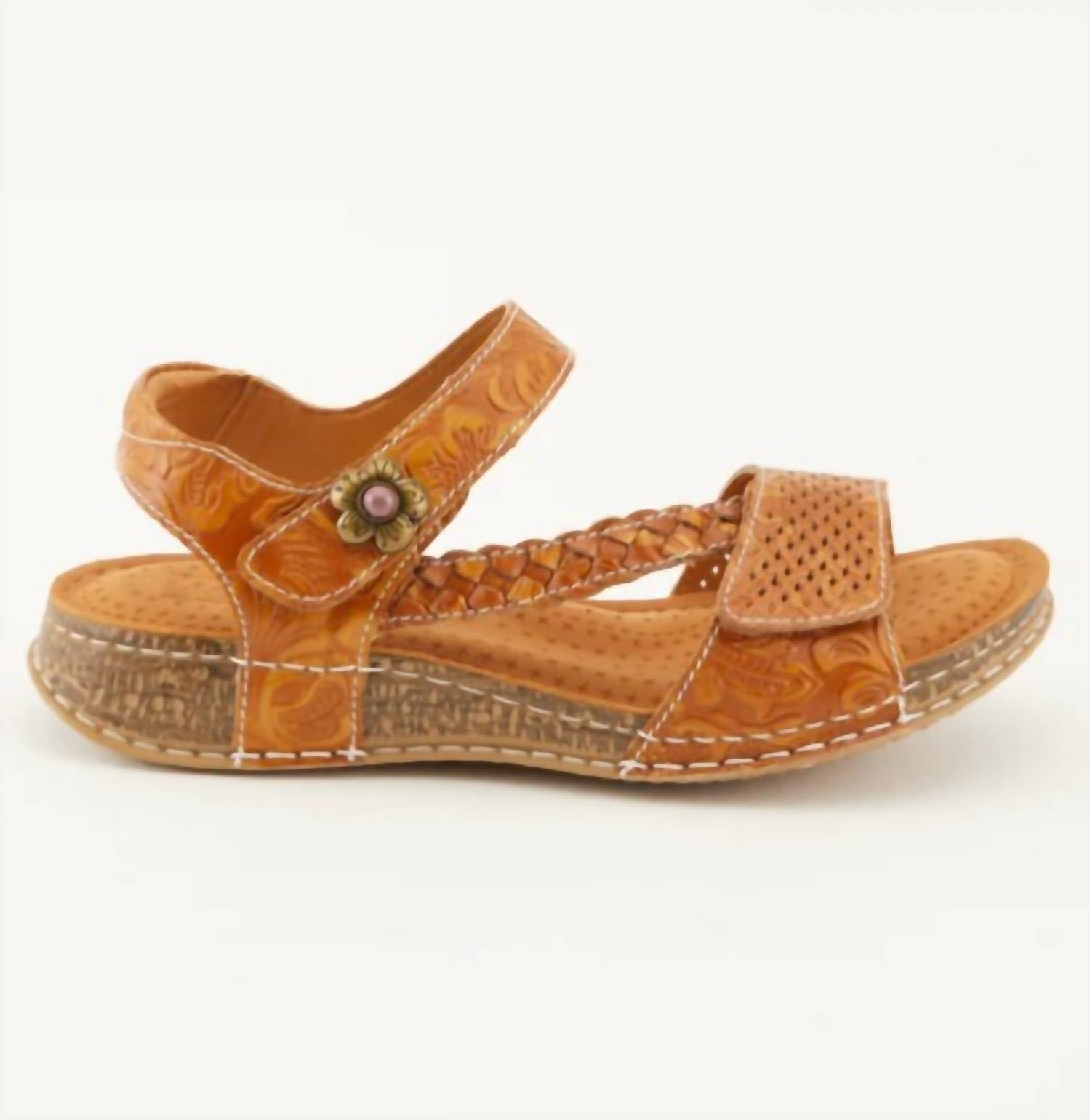2dfa4b5b-5d43-4109-a8f0-6bd05683cda9-upscale_15k-1500x1500-70 Spring Step Shoes - Women's L'Artiste Popular Sandal - Image 1