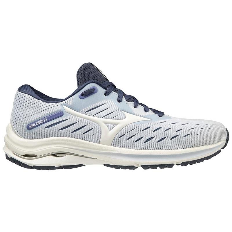 31928-ARCTIC_ICESNOW_WHT-l Women's Mizuno Wave Rider 24 - Image 1