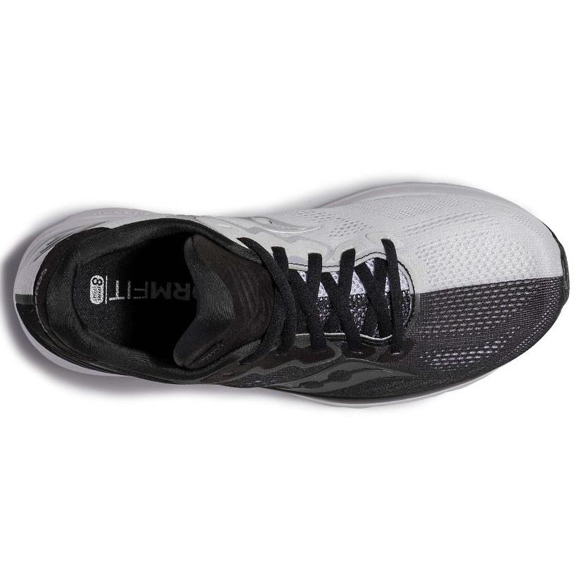 34686-BLACKWHITE-l Men's Saucony Ride 14 - Image 1