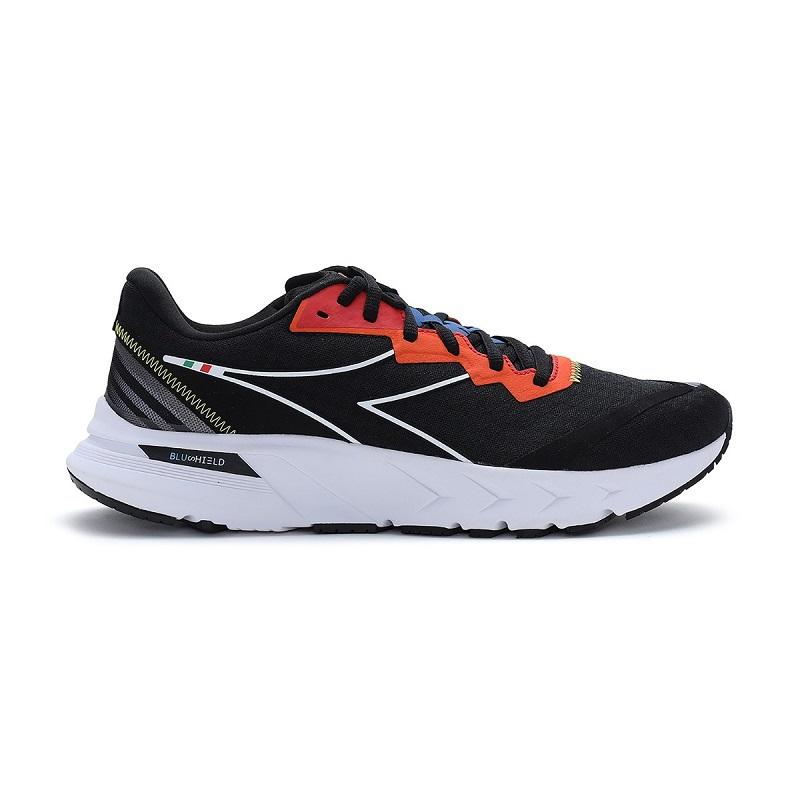 35219-BLKWHTVERMILLION-l Men's Diadora Volo 2 - Image 1