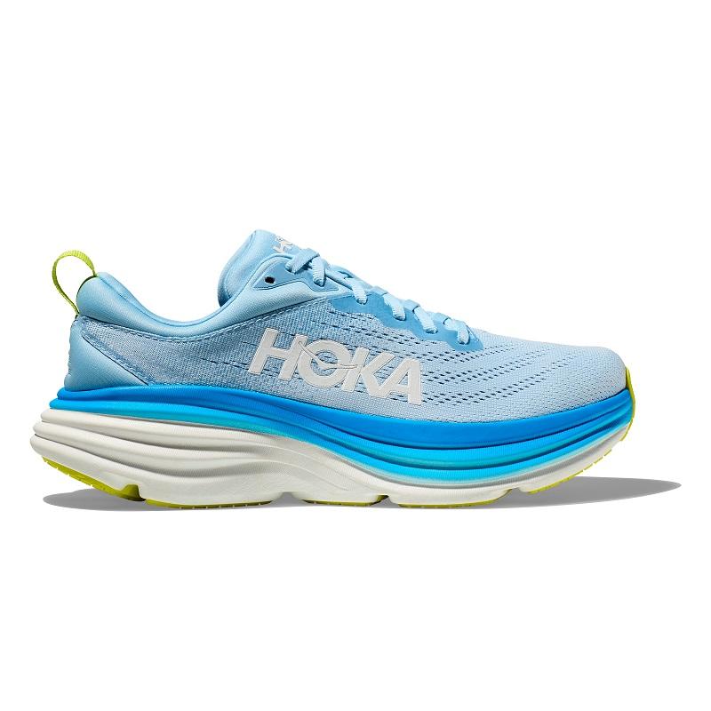 35664-AIRY_BLUEDIVA_BLUE-l Men's HOKA Bondi 8 (Wide) - Image 1