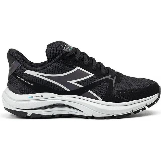 38357-BLACKSILVER-l Women's Diadora Mythos Blueshield 8 Vortice Hip - Image 1