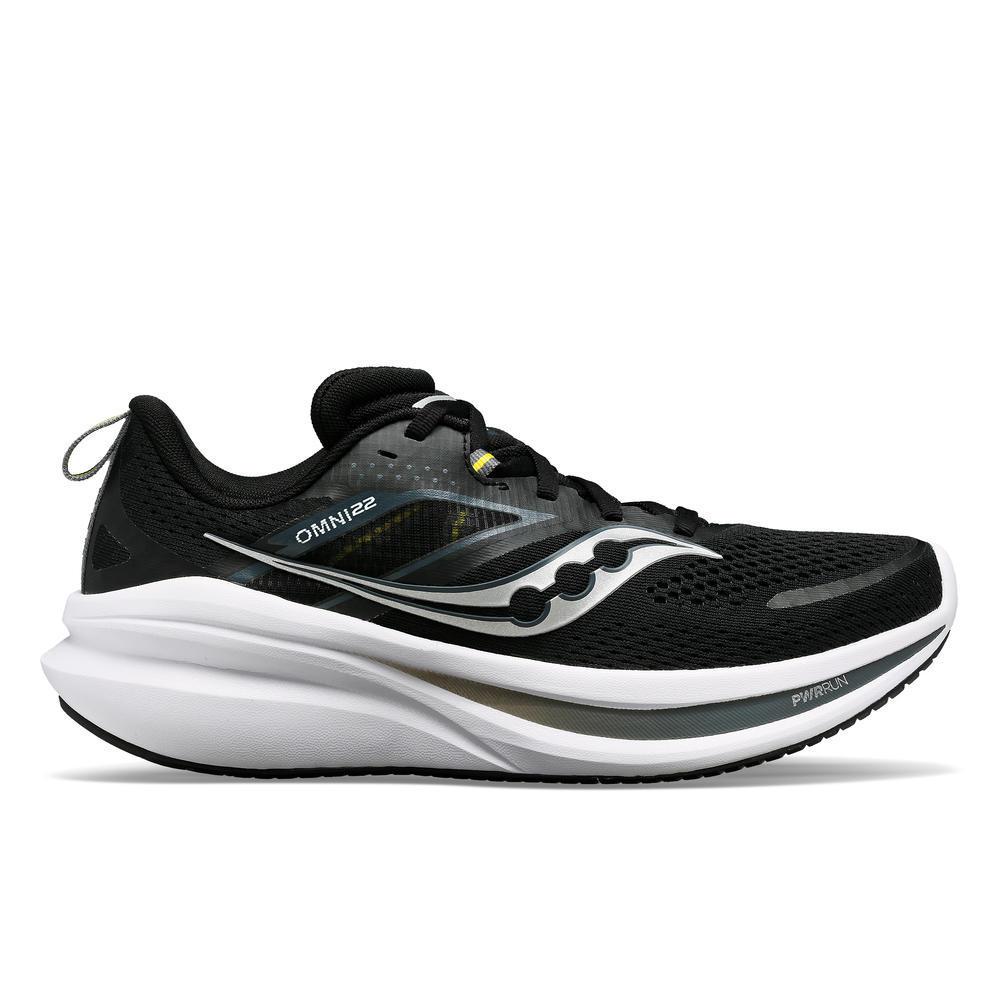 38371-BLACKWHITE-l Men's Saucony Omni 22 - Image 1