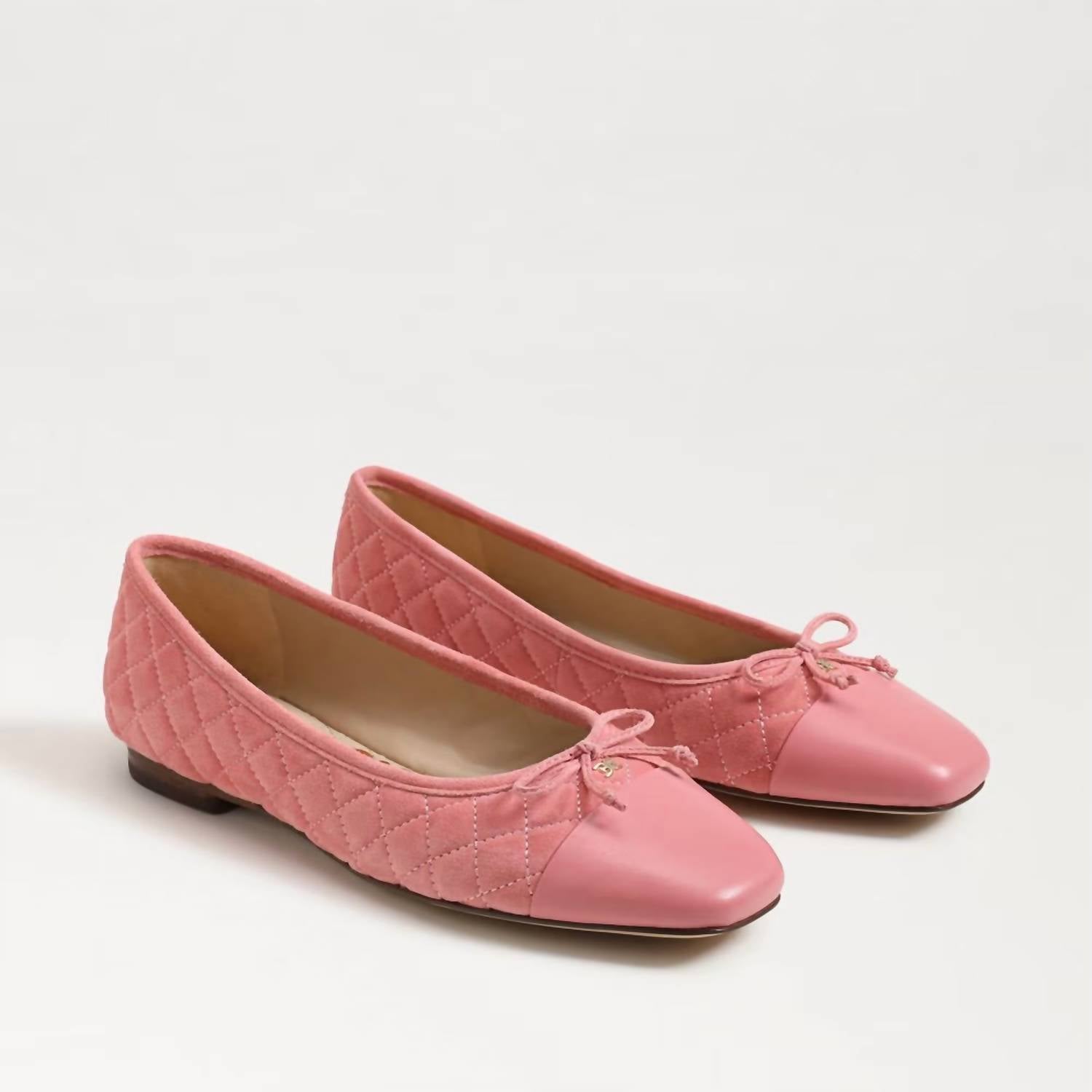 4282a45f-60fb-411f-9252-a6b1ecf7d956-upscale_15k-1500x1500-70 Sam Edelman - Women's Marilyn Cap-toe Ballerina - Image 1