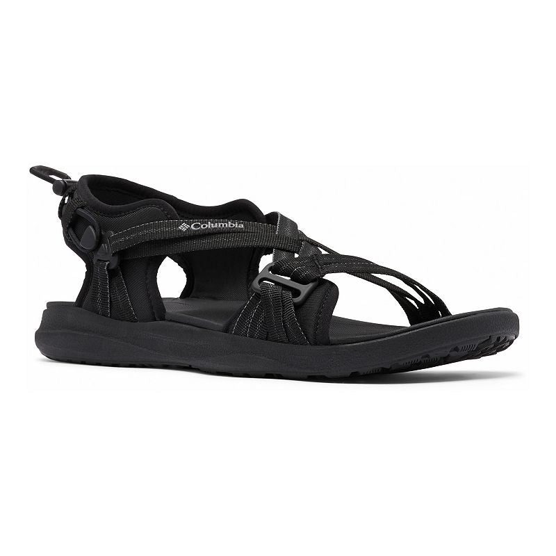 4544842_Black_Ti_Gray_Steel Columbia Women's Sport Sandals - Size 9 Black Ti Gray Steel - Image 1