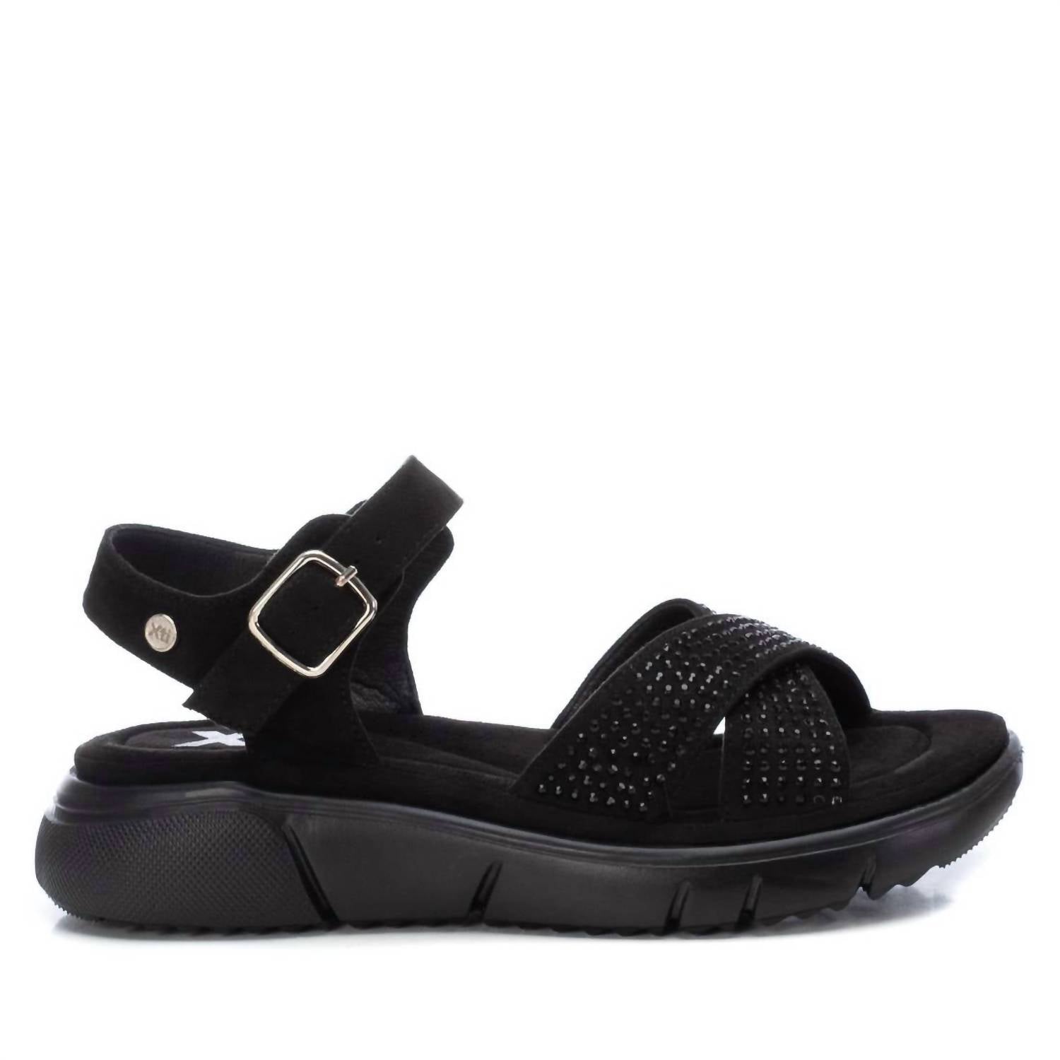 457d2dab-051e-4bf8-a93e-551521223d58-upscale_15k-1500x1500-70 Xti - WOMEN'S FLAT SUEDE SANDALS - Image 1