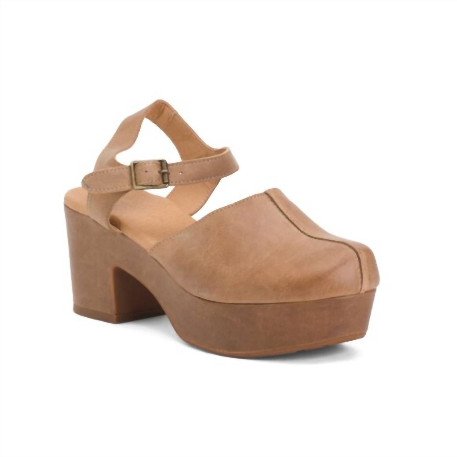 49022a79-0308-45fe-b510-6592d8415d1d-upscale_15k-1500x1500-70 Chocolat Blu - Women's Gabrielle Heeled Mules - Image 1