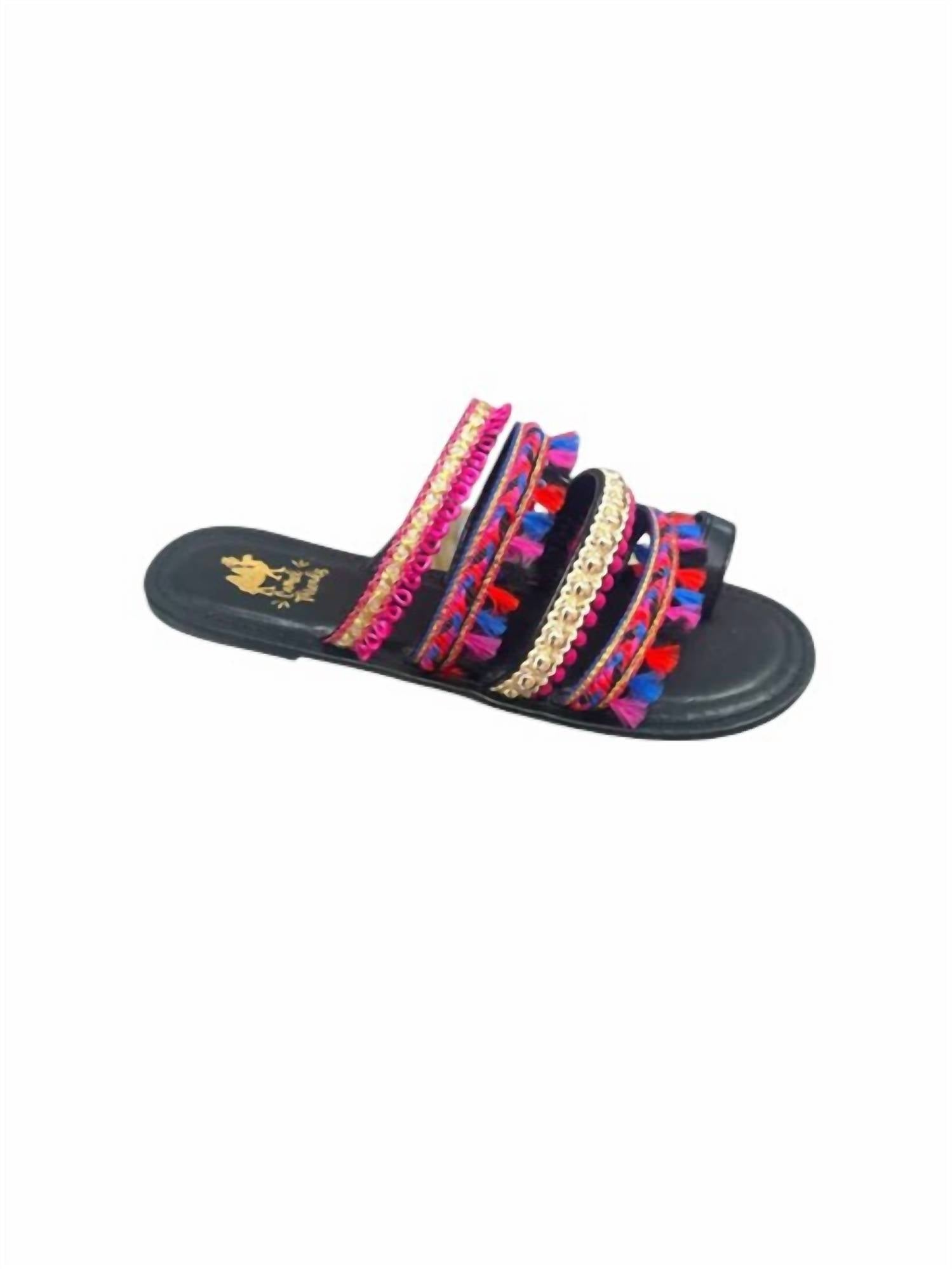 4f5794de-5d94-410a-9651-7ae6d2f7f328-upscale_15k-1500x1500-70 Camel Threads - Women's Boho Camel Sandals - Image 1