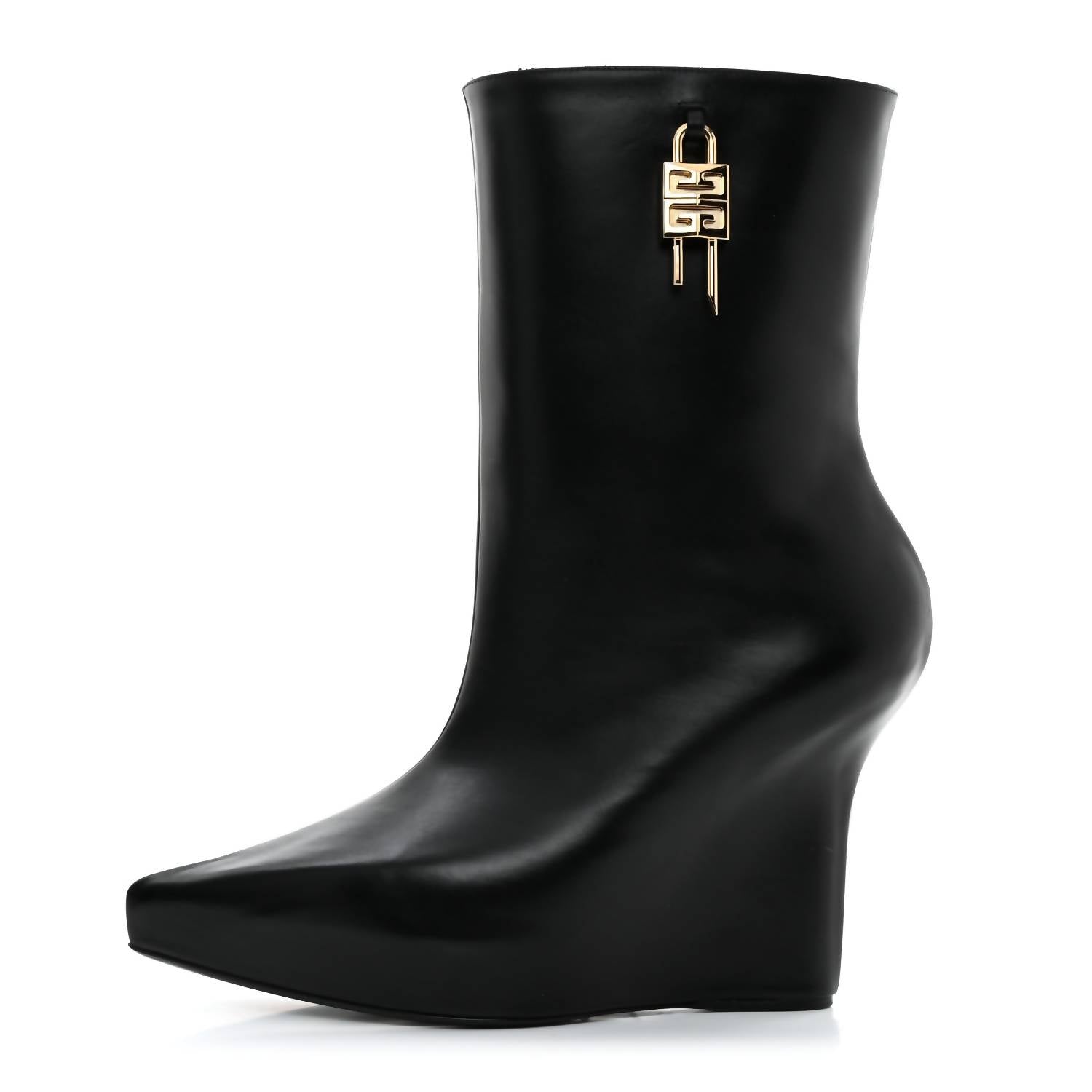 550f3035-2570-40c4-b882-f0a779845c98-upscale_15k-1500x1500-70 Givenchy - Women's G-lock 80mm Wedge Low Boots - Image 1