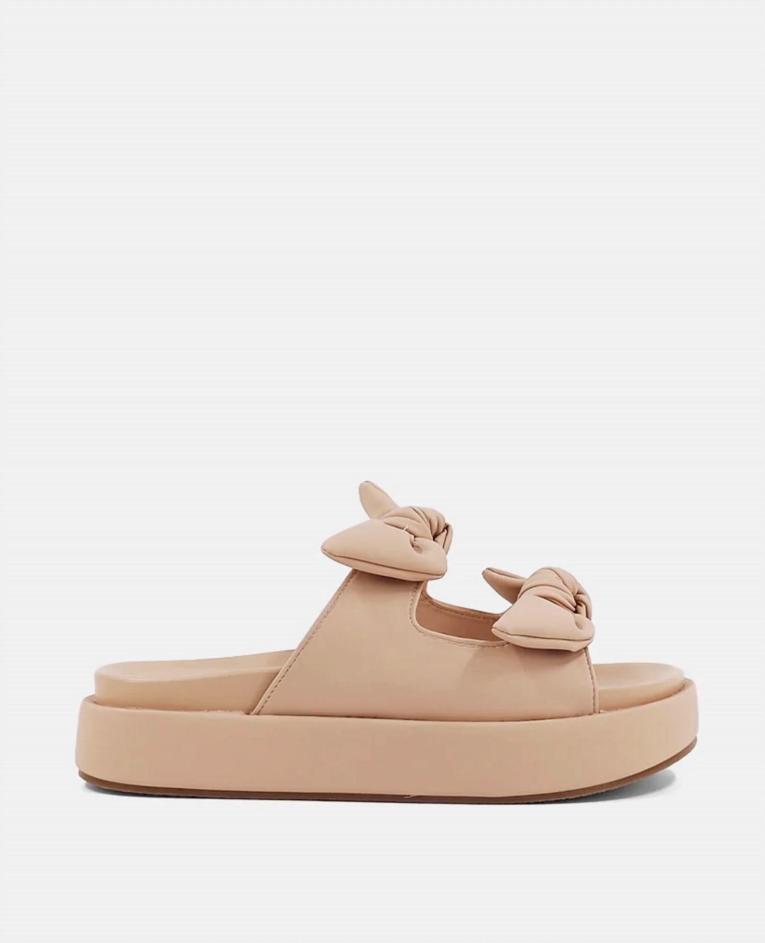 59f64965-fac3-48aa-aa99-9347952a2d56-upscale_15k-1500x1500-1 Shu Shop - Women's Kiki Bow Strap Sandal - Image 1