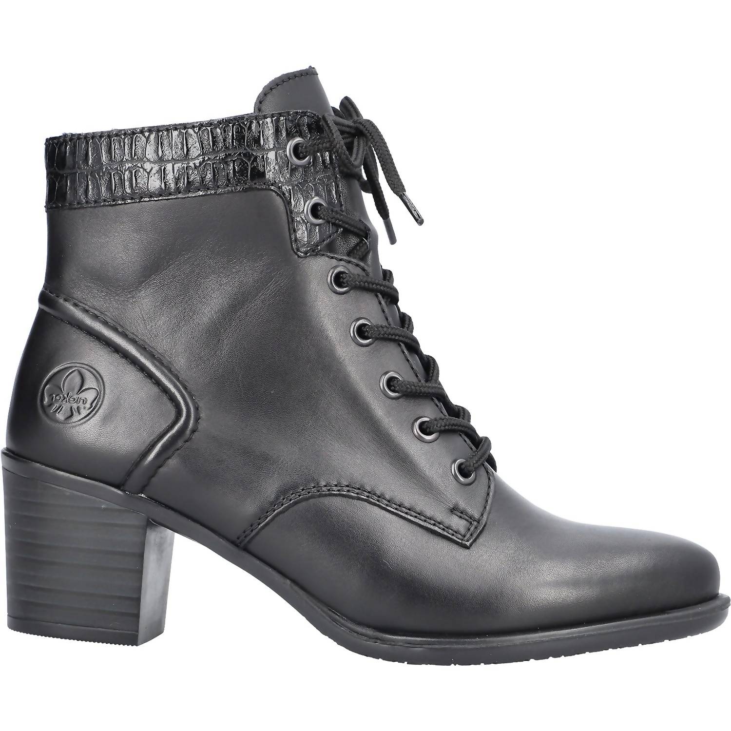 60731dde-3604-425e-b603-7aa6eecfe20a-upscale_15k-1500x1500-70 Rieker - Women's Ines 40 Faux Leather Ankle Boots - Image 1