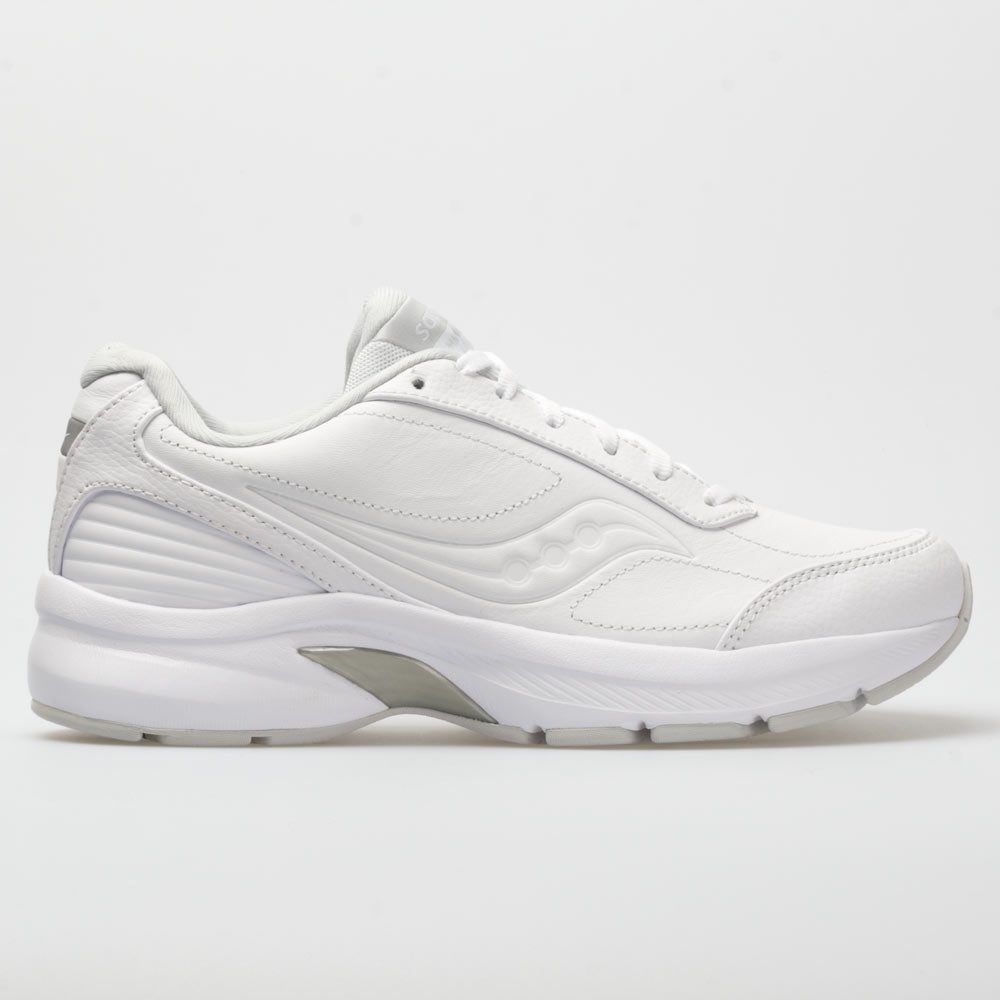 631087_3 Saucony Omni Walker 3 Mens White - Image 1
