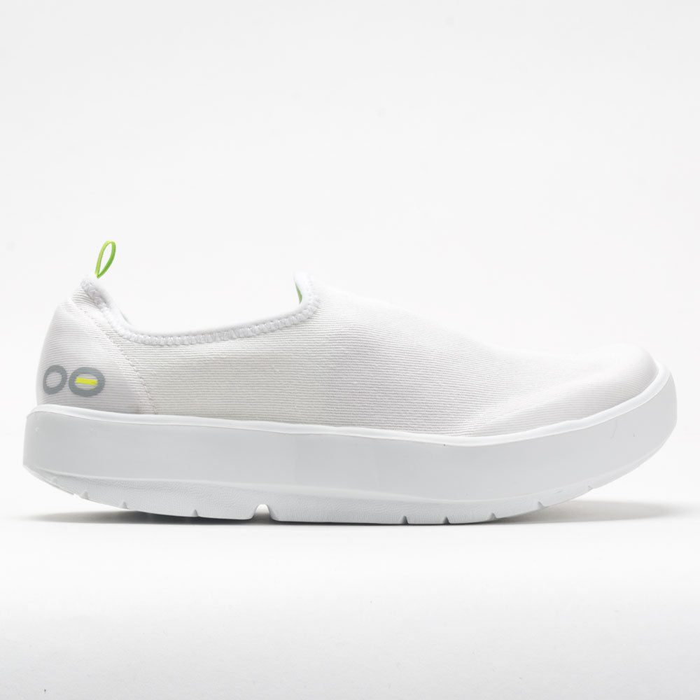 631174_3 OOFOS OOmg eeZee Womens White/White - Image 1