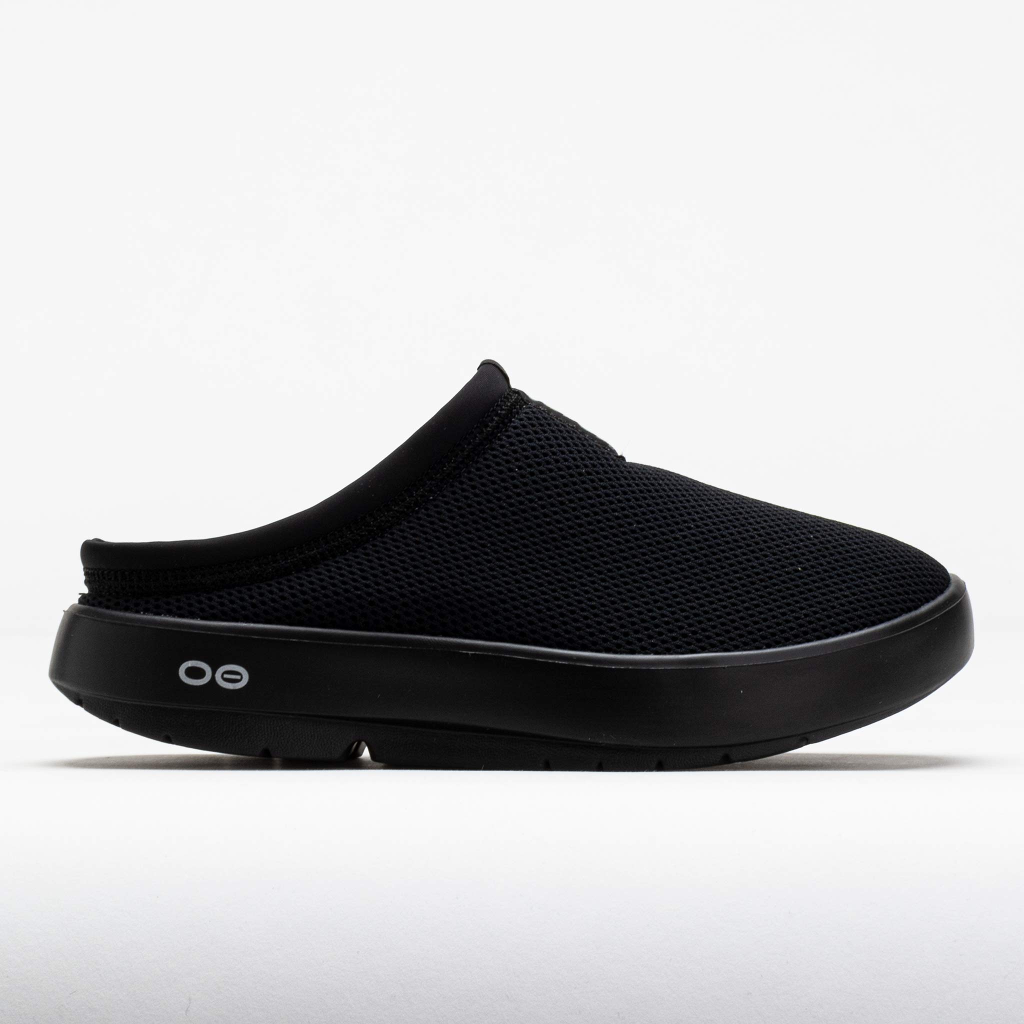 631584_3 OOFOS OOcoozie Sport Mule Womens Black - Image 1