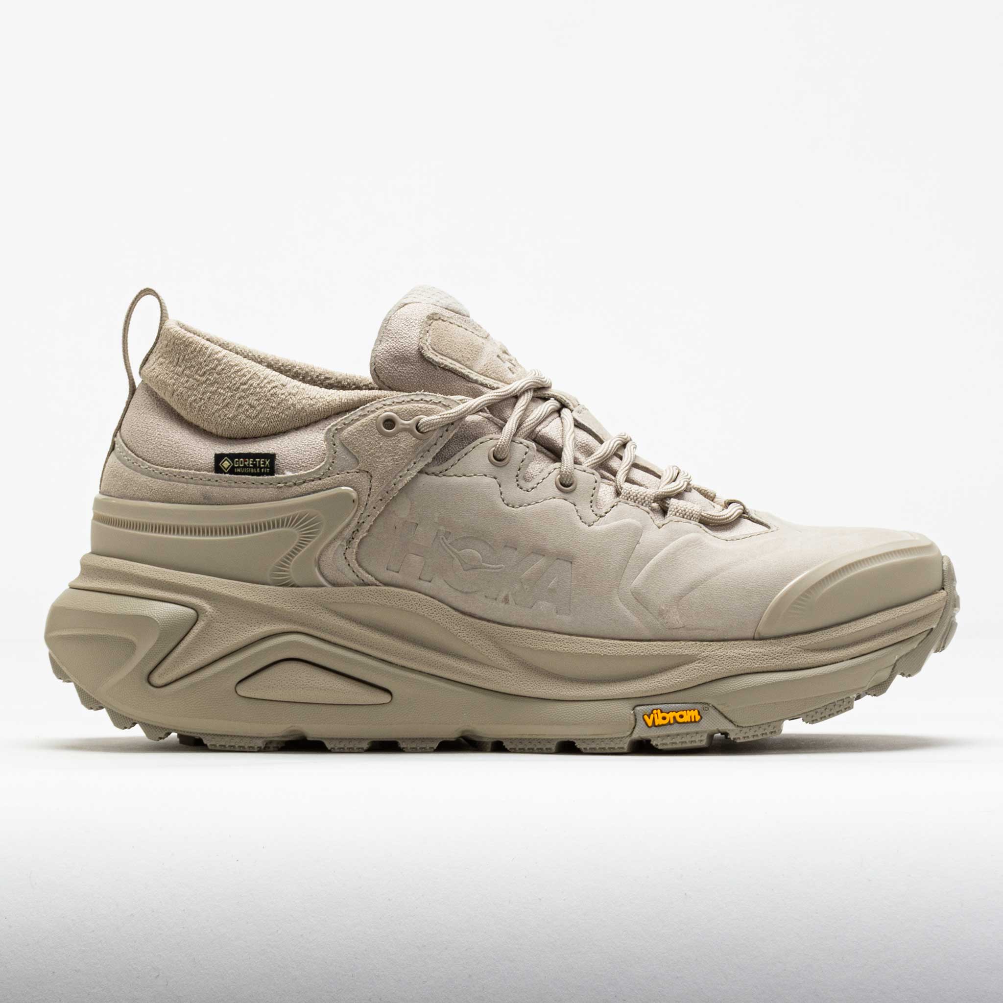 631619_3 HOKA Kaha 3 Low GTX Mens Raw Linen/Oat Milk - Image 1