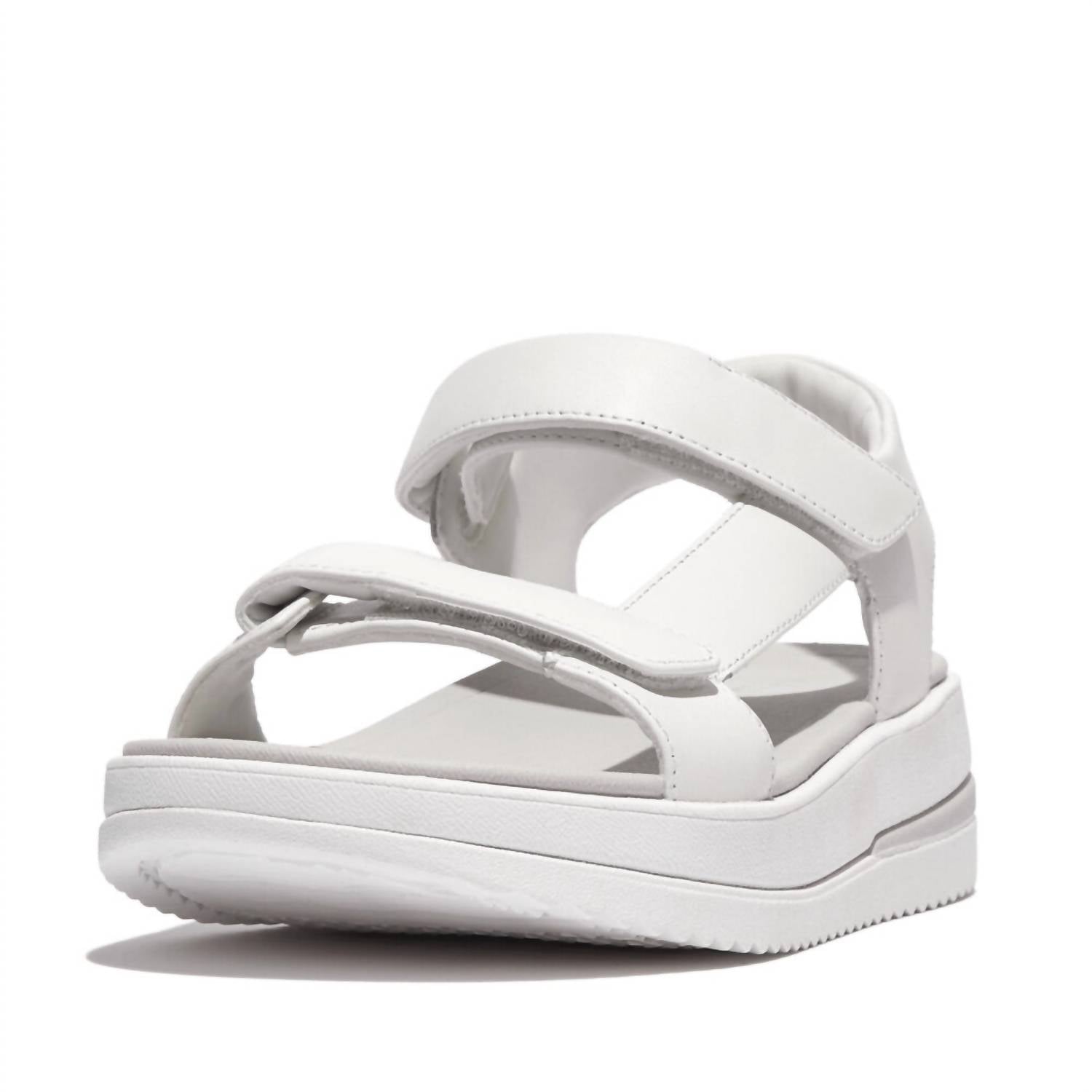 69a3a251-18c1-49de-8ac7-43da86dd3e40-upscale_15k-1500x1500-70 Fitflop - Women's Surff Adjustable Leather Sandal - Image 1