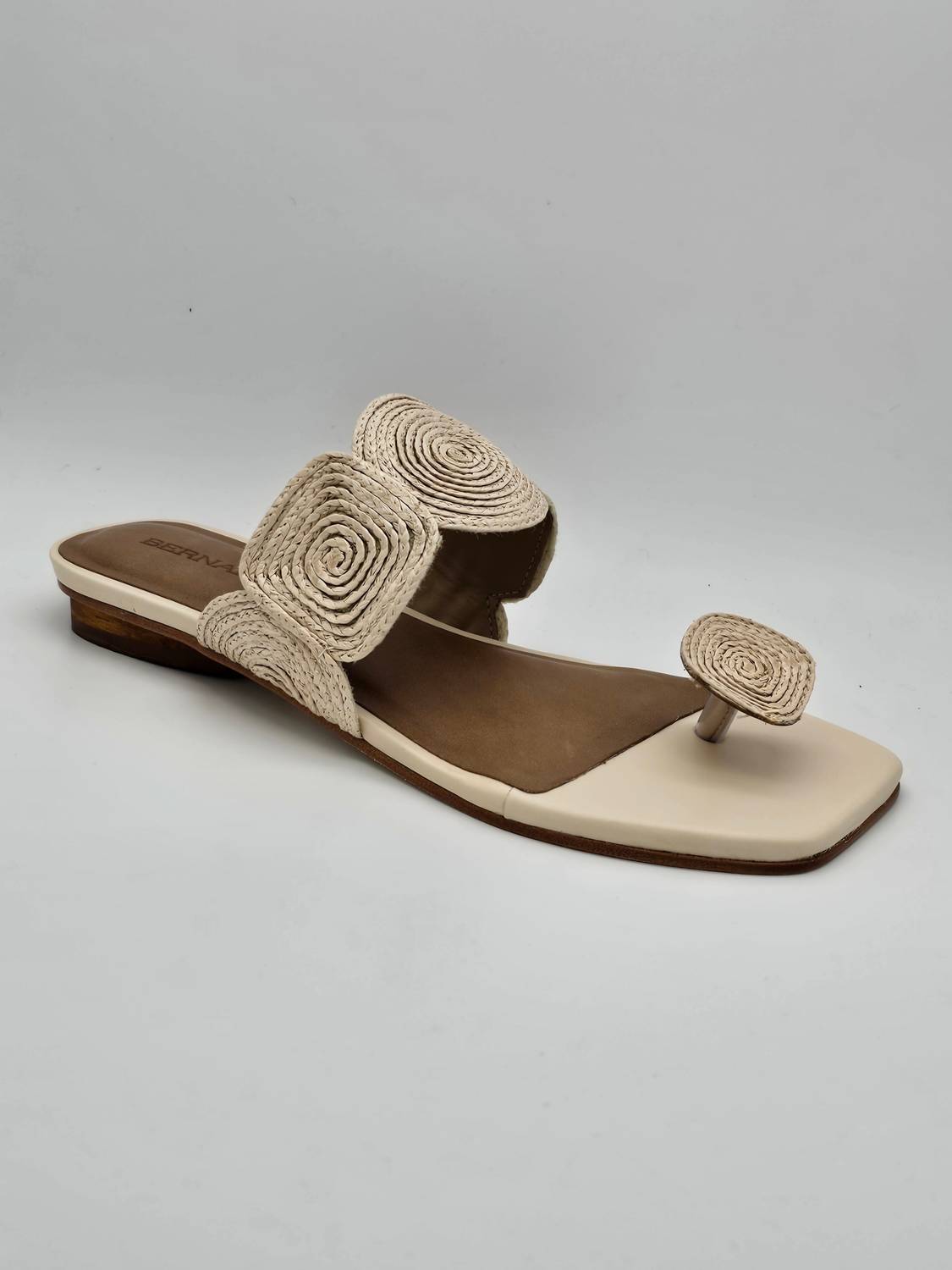 69cf38f8-63d2-4edf-af7d-c4a6c3cd093b-upscale_15k-1500x1500-70 Bernardo - Women Palermo Raffia Sandal - Image 1