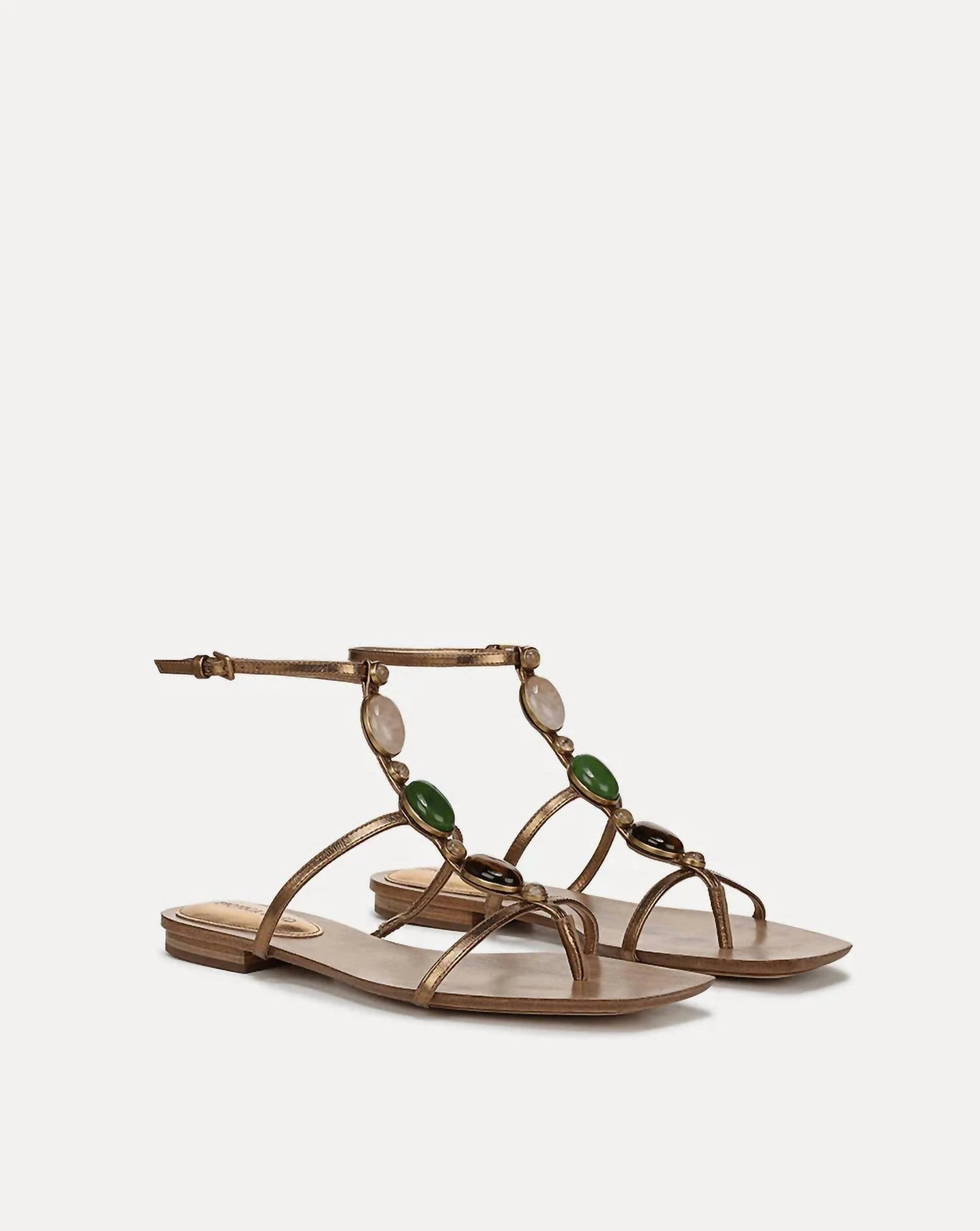 72fecdf8-ec88-4ab6-a5a2-e7d504b34bbc-upscale_15k-1500x1500-70 Veronica Beard - Women's Alba Gemstone Sandal - Image 1