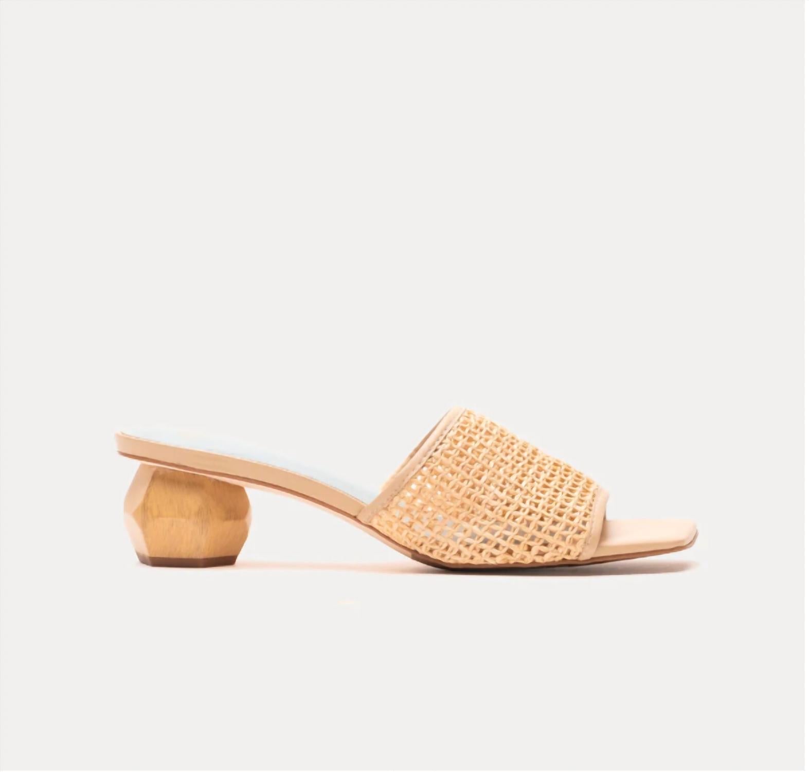 73399036-ee18-4e52-bc19-95af804ba5dc-upscale_15k-1500x1500-1 Frances Valentine - Women's Raffia Mesh Slide Sandal - Image 1
