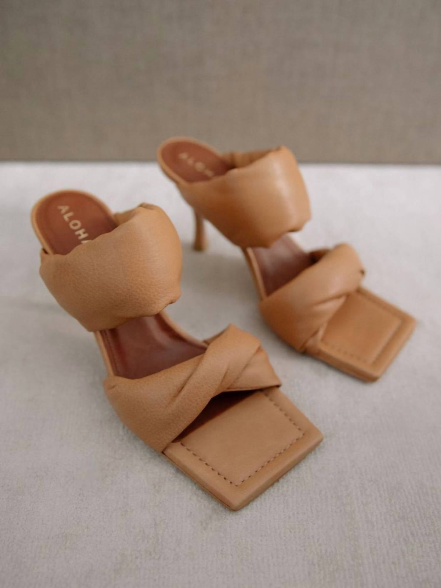 7a6174aa-3ffe-4639-bdf5-7938561617c5-upscale_15k-1500x1500-70 Alohas - Twist Strap Leather Mules - Image 1