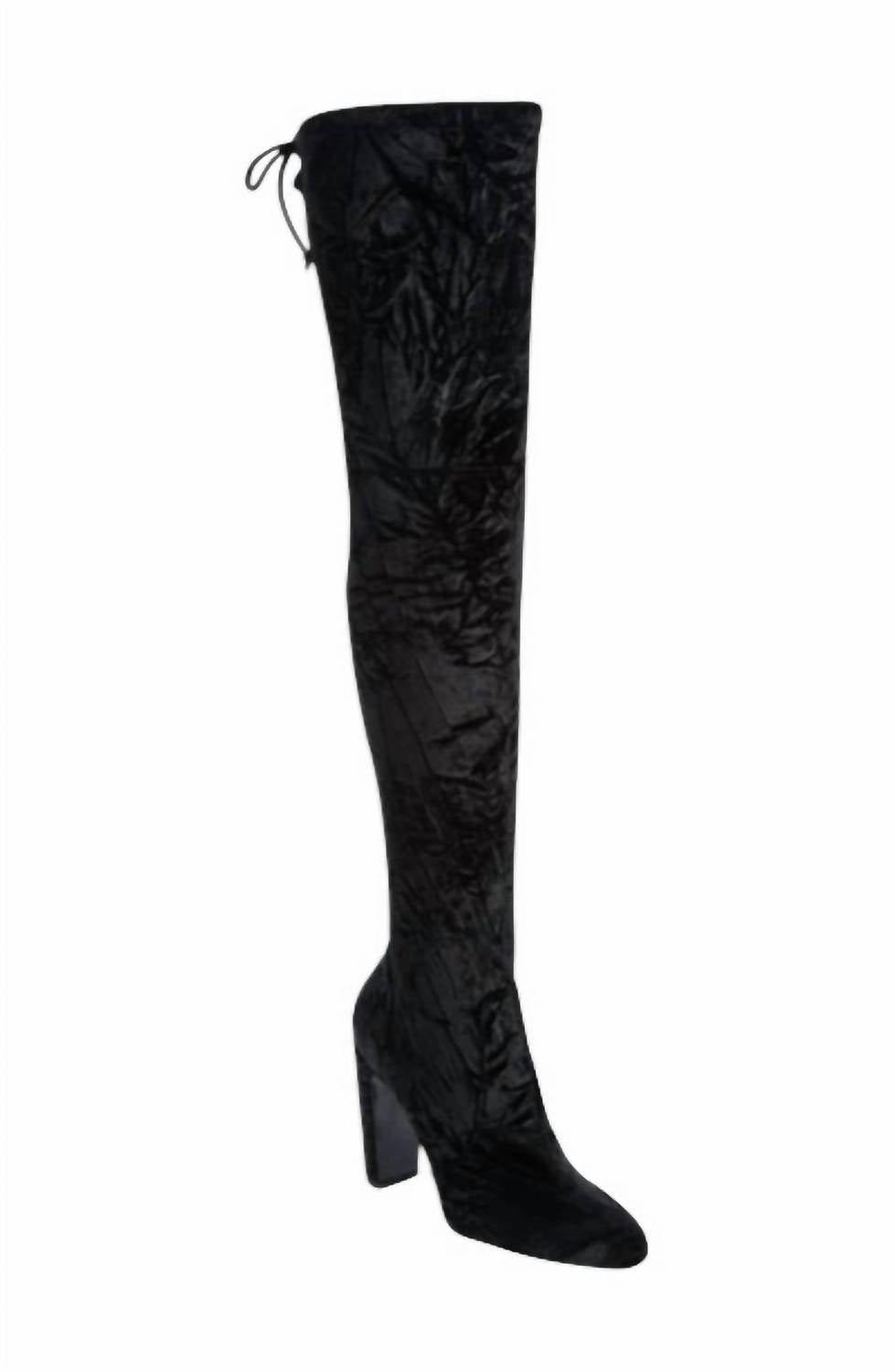 8bcd08ac-fe8f-4228-b5b6-7f287a02f85b-upscale_15k-1500x1500-70-upscale_15k-1500x1500-70 Stuart Weitzman - Women's Vidaland Stretch Crushed Velvet Boots - Image 1