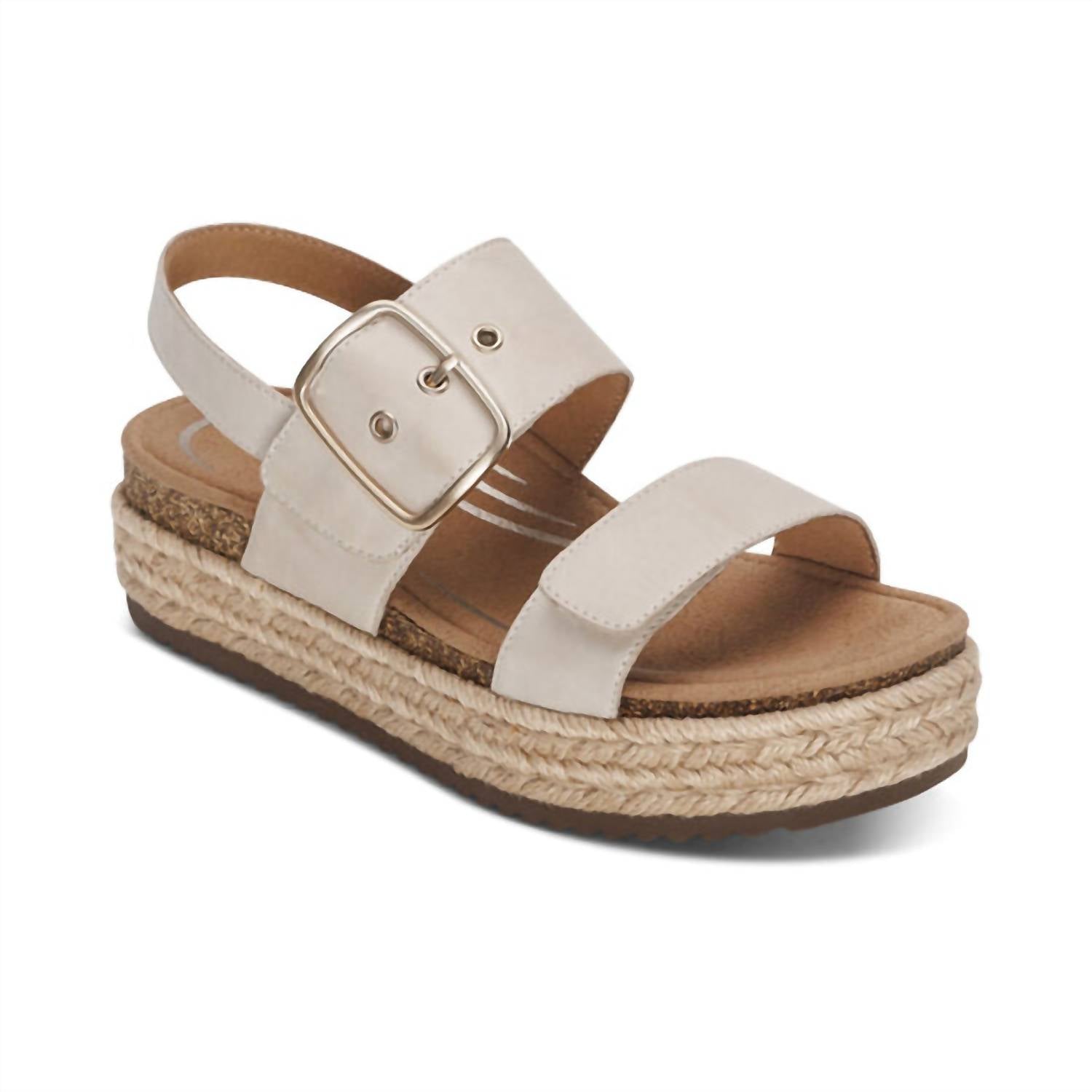 956e7752-ba3d-4d63-9c5c-03ae695ae8d2-upscale_15k-1500x1500-70 Aetrex - Women's Vania Arch Support Platform Sandal - Image 1