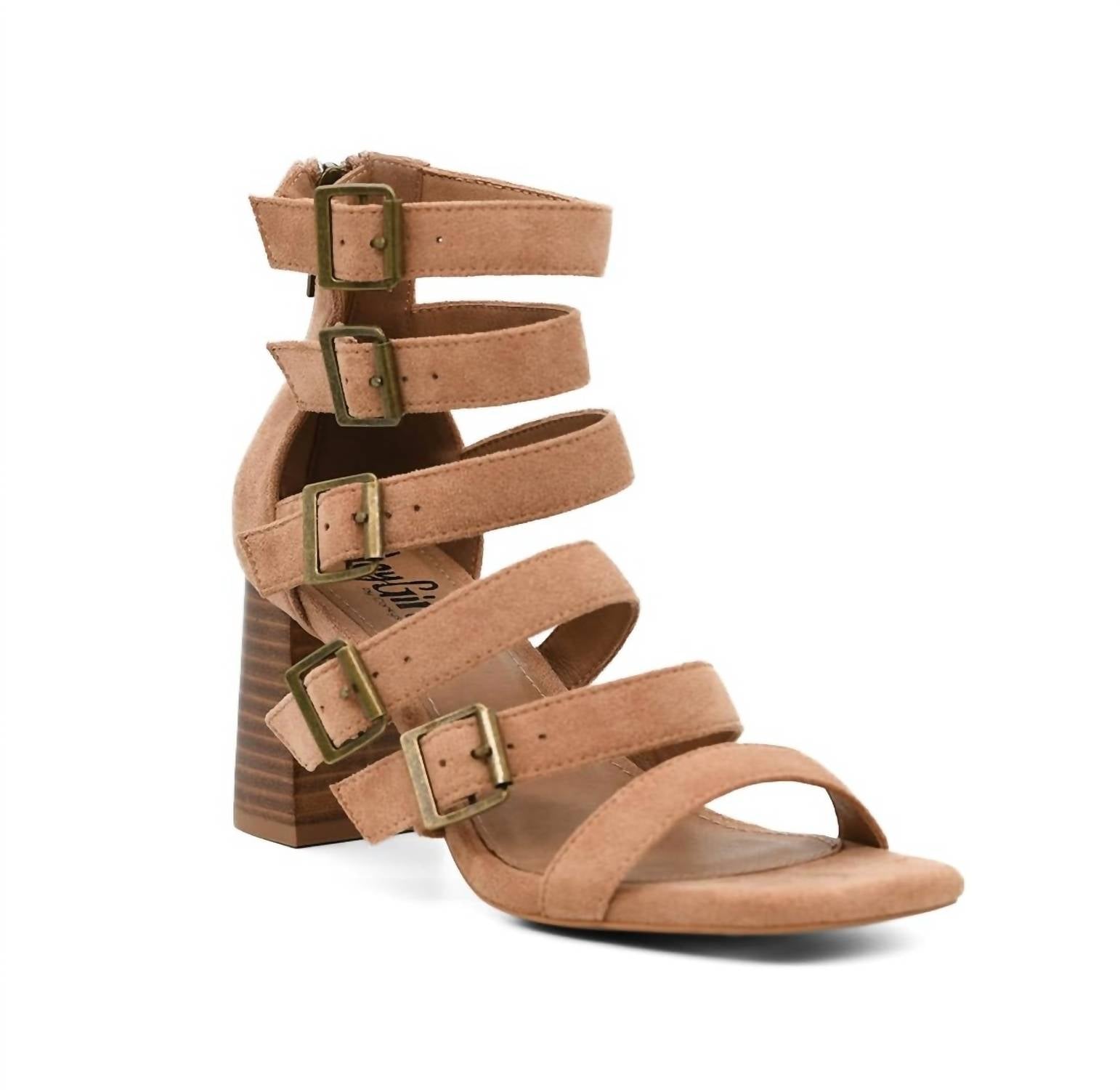 9d2c3fab-1cd2-470f-a571-5514cd7bdd7f-upscale_15k-1500x1500-70 Corkys Footwear - Women's Buckle Down Heel Sandals - Image 1