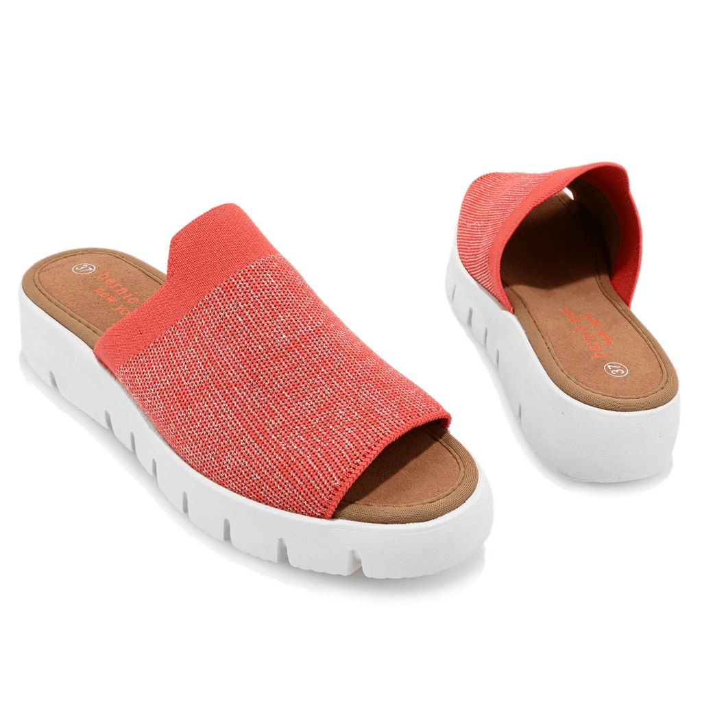 S457800-09768-14322 Bernie Mev FX Ofrah Knit Slip-on Sandals - Image 1
