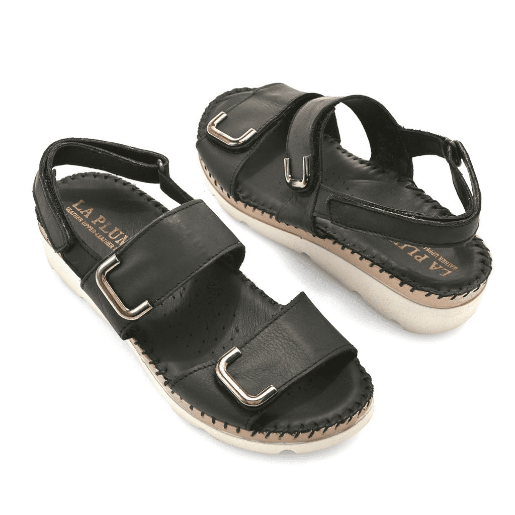 S475331-00003-13402 La Plume Christa Italian Made Leather Sandals - Image 1