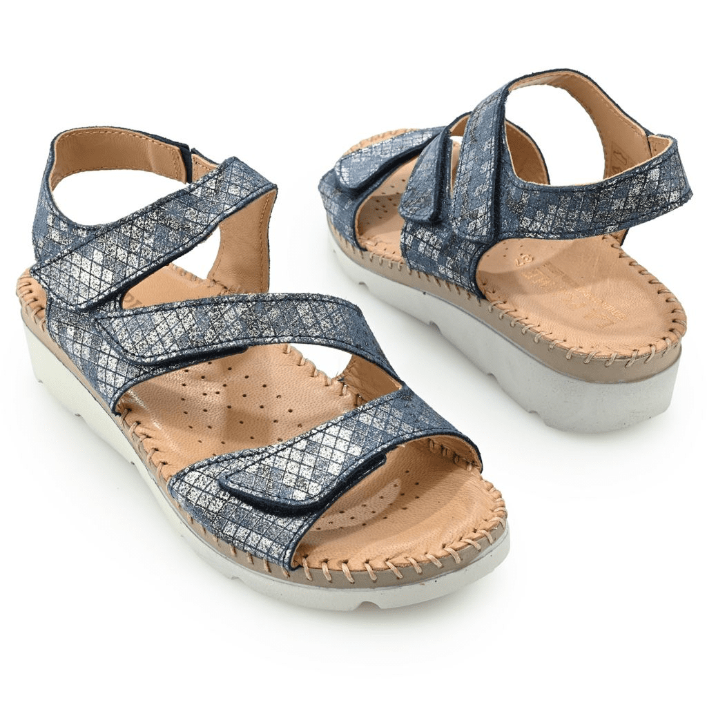 S475333-00002-15900 La Plume Ranger Italian Made Leather Sandals - Image 1