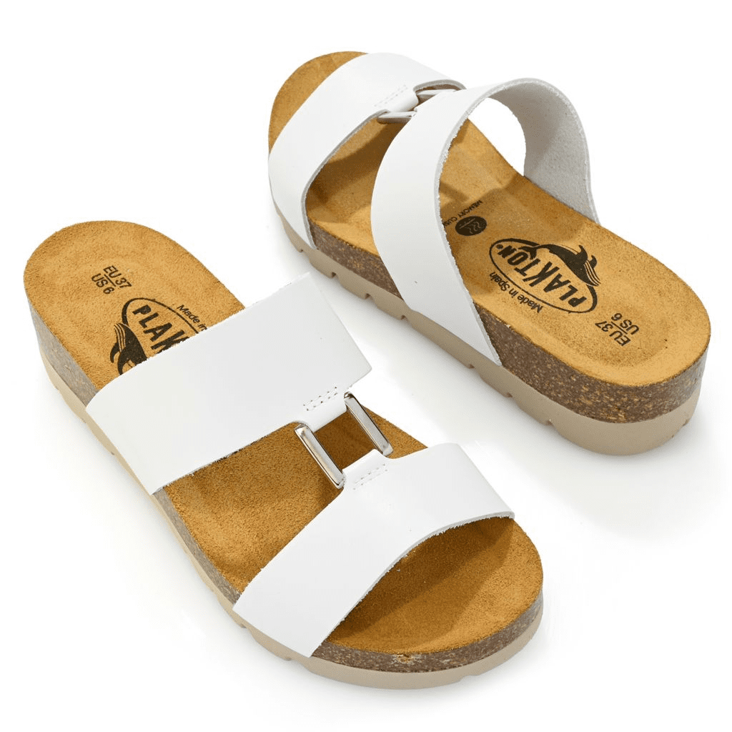 S475529-00004-13400 Plakton Clarissa Dual Strap Slip-on Sandals - Image 1