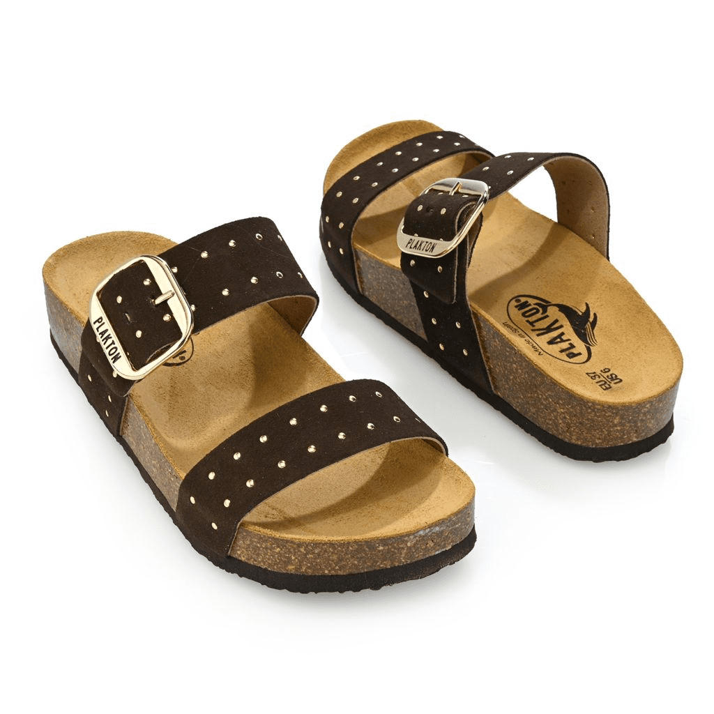 S475531-00007-13402 Plakton Claire Slide-on Adjustable Sandals - Image 1