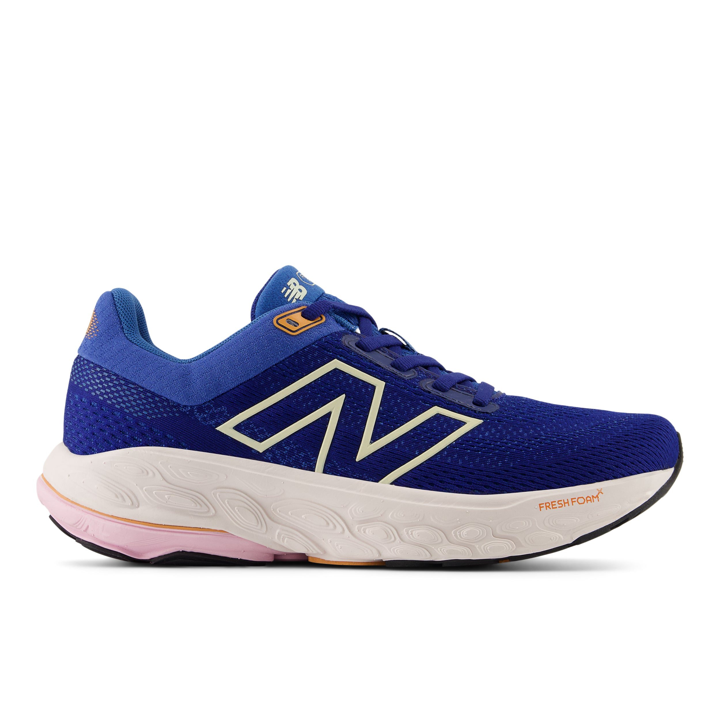 W860H14_2 Women's Fresh Foam X 860 v14 WIDE (H - Inkwell/Calcium/Washed Pink) - Image 1