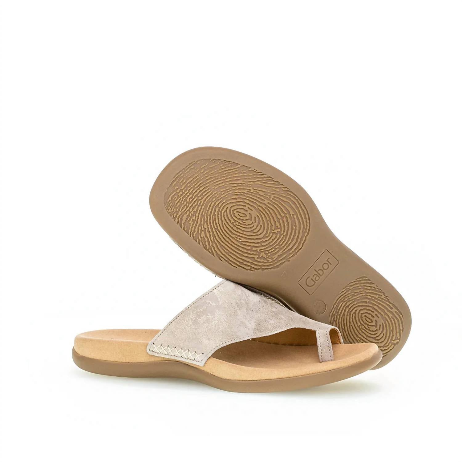 a79b6d87-a8a4-4e48-89c8-88211b6a8730-upscale_15k-1500x1500-70 Haflinger - Women's Gabor Toe Loop Sandal - Image 1