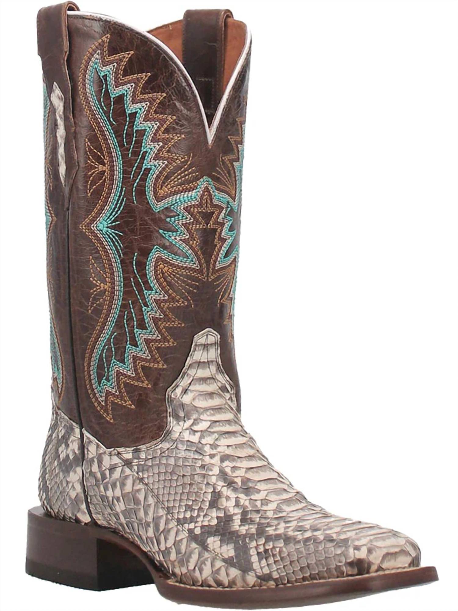 a832c811-fd63-4b25-b492-4e4287d26169-upscale_15k-1500x1500-70 Dan Post. - Women's Python Exotic Stockman Boot - Image 1