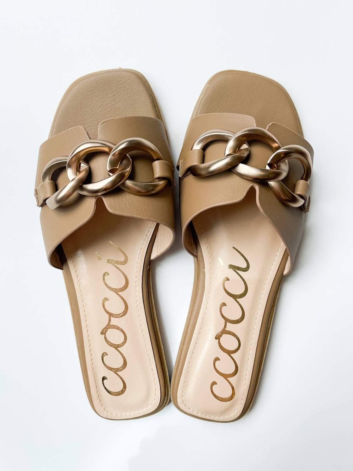aac3b44a-7fd9-453c-b135-3711f5e5c28b-upscale_15k-1500x1500-70 Ccocci - Women's Baylor Chain Link Sandal - Image 1