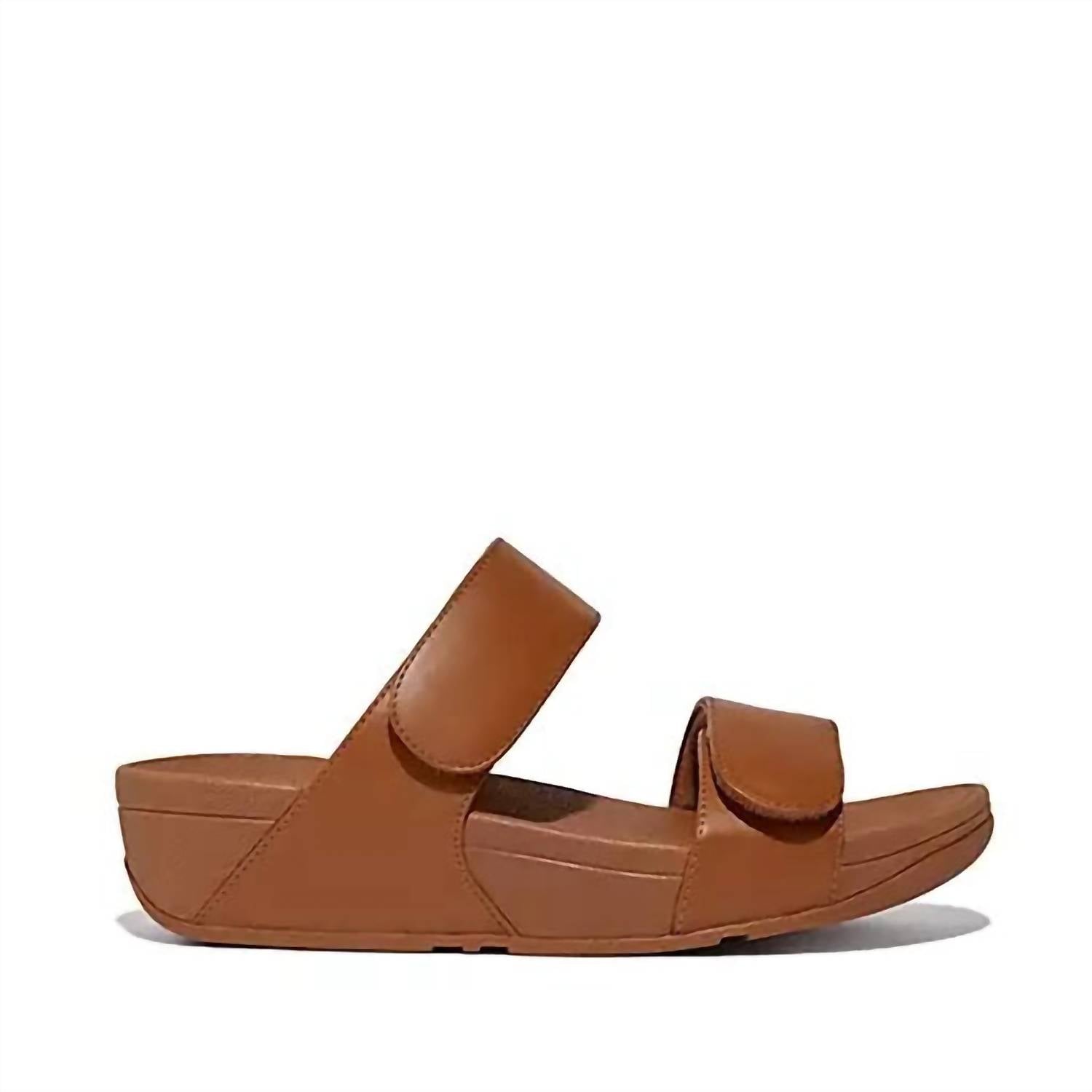 aadcb56f-f9c6-4d76-b449-1b5c8e8f79e9-upscale_15k-1500x1500-70 Fitflop - Women's Lulu Adjustable Leather Slide - Image 1