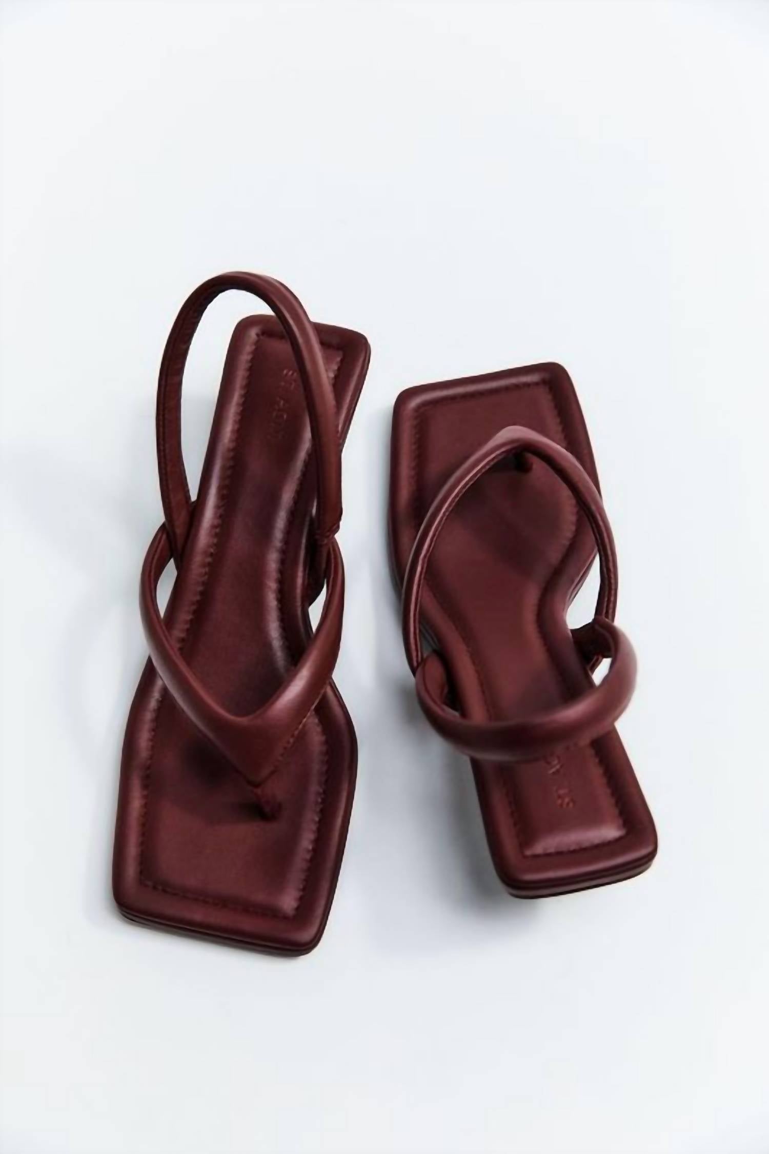 b3b9e452-cba6-470e-99e1-1a70cf029574-upscale_15k-1500x1500-70 St. Agni - Women Thong Heel Sandal - Image 1