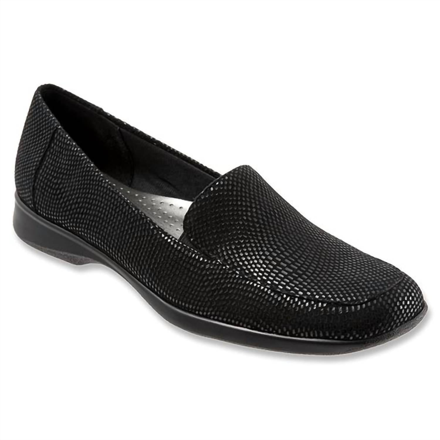 b6fe9147-772d-4976-89e7-6fa72b7538f2-upscale_15k-1500x1500-70 Trotters - Women's Jenn Mini Dots Patent Suede Leather Shoes - Image 1