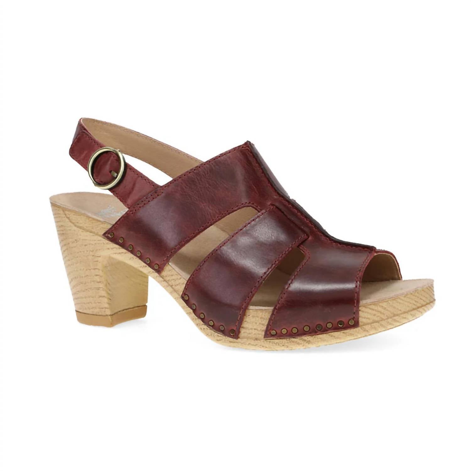 b9518fb2-2118-4445-bb14-244d8a2eeecd-upscale_15k-1500x1500-70 Dansko - Women's Tatiana Leather Sandal - Image 1