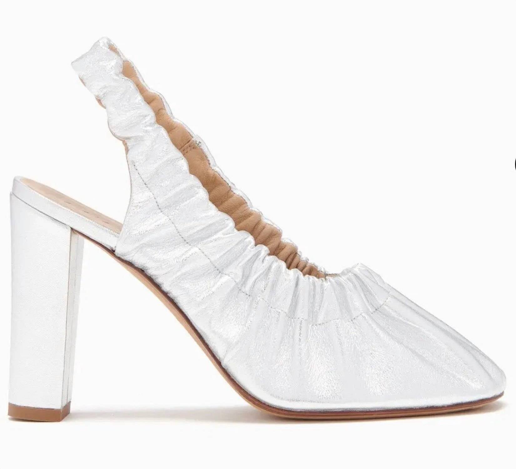bf5d1412-91d6-4dba-abb1-92c3b48f7698-upscale_15k-1500x1500-70 Ulla Johnson - Women's Lucia Leather Ruched High Heeled Shoes - Image 1