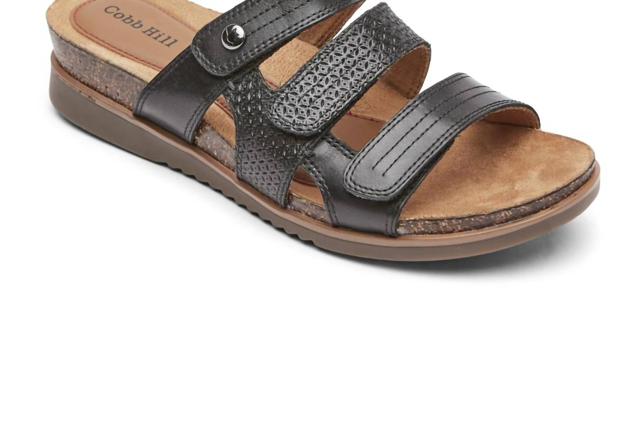 c989ea33-934f-48a2-bc7d-7d1d3c98be80-upscale_15k-1500x1500-70 Cobb Hill - WOMEN'S MAY SLIDE SANDAL - Image 1