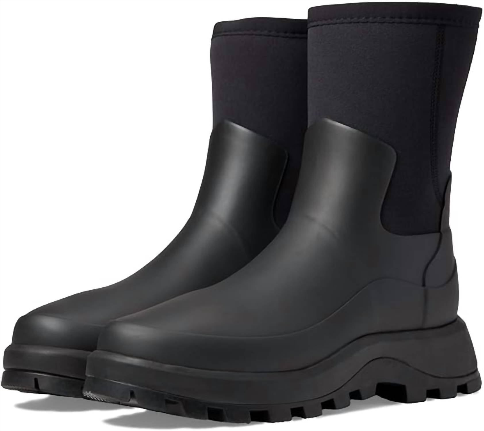 c9c1a68f-65cc-4f76-8de3-a664bcb7d7b9-upscale_15k-1500x1500-70 Hunter - Women's City Explorer Short Rain Boot - Image 1