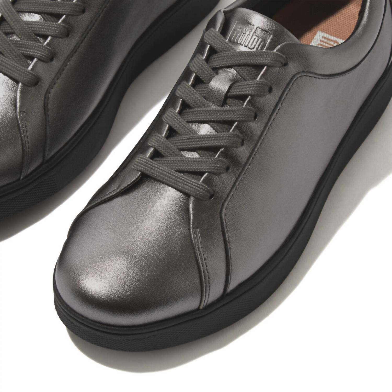 c9faf43a-5df1-4874-ae6c-1b13ad109ebd-upscale_15k-1500x1500-70 Fitflop - Women's Rally Lace-up Leather Sneaker - Image 1