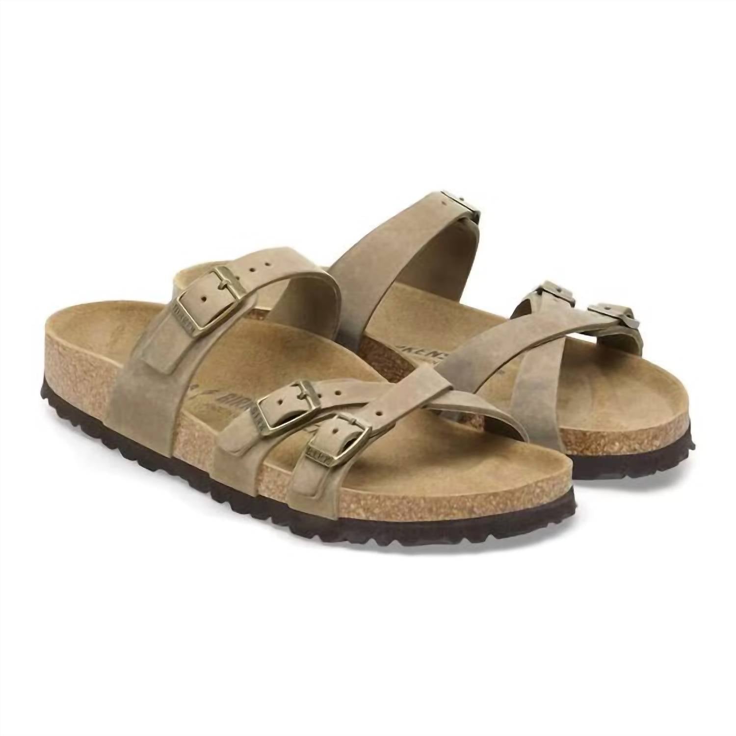 ce8c6bb8-7609-4d72-b2b5-6057baf12eb3-upscale_15k-1500x1500-70 Birkenstock - WOMEN'S FRANCA OILED LEATHER SANDAL - Image 1