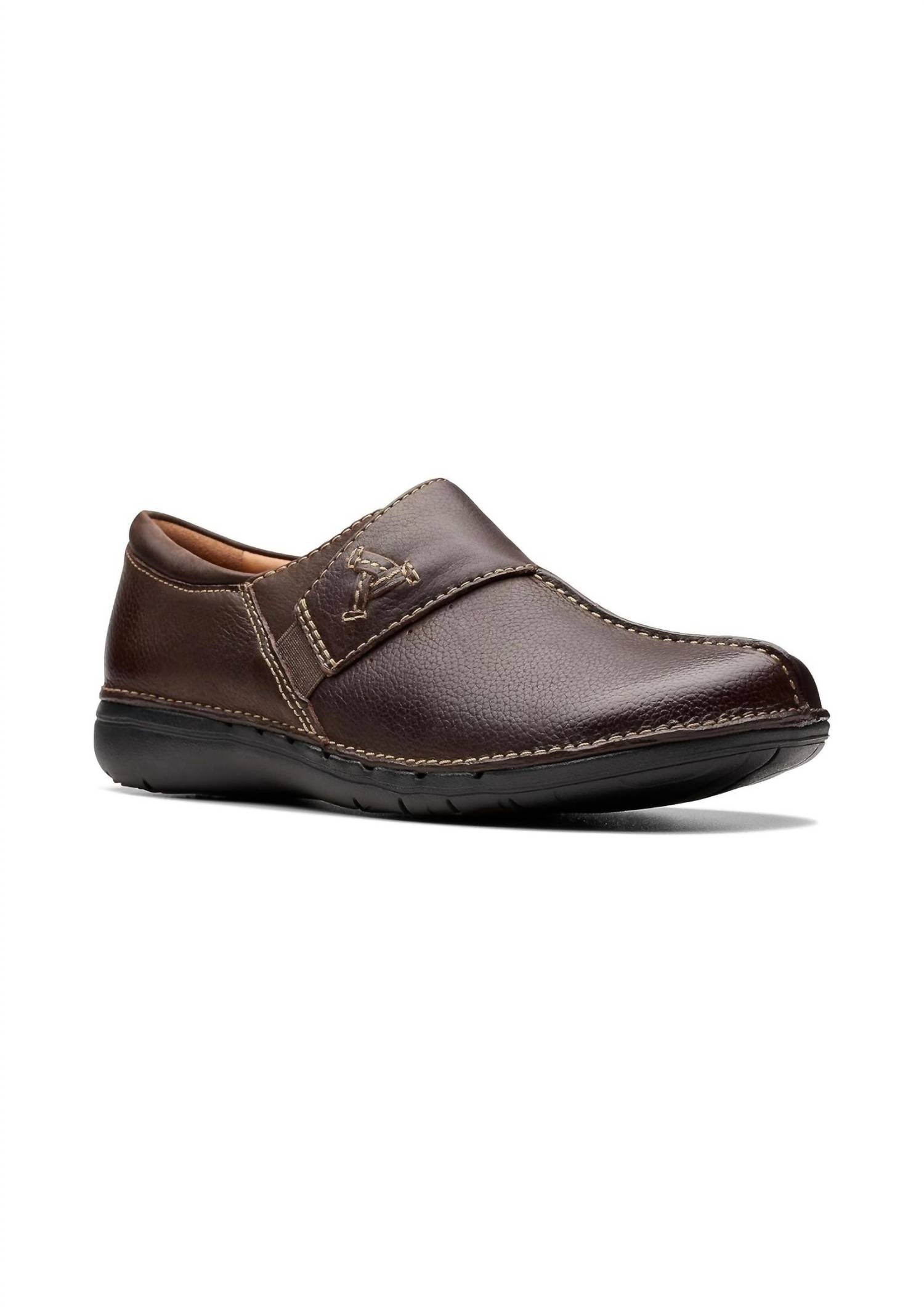 d30848d5-0779-43c8-8910-0a869ccfbc67-upscale_15k-1500x1500-70 Clarks - Women's Unloop Ave Leather Slip-on Shoes - Image 1