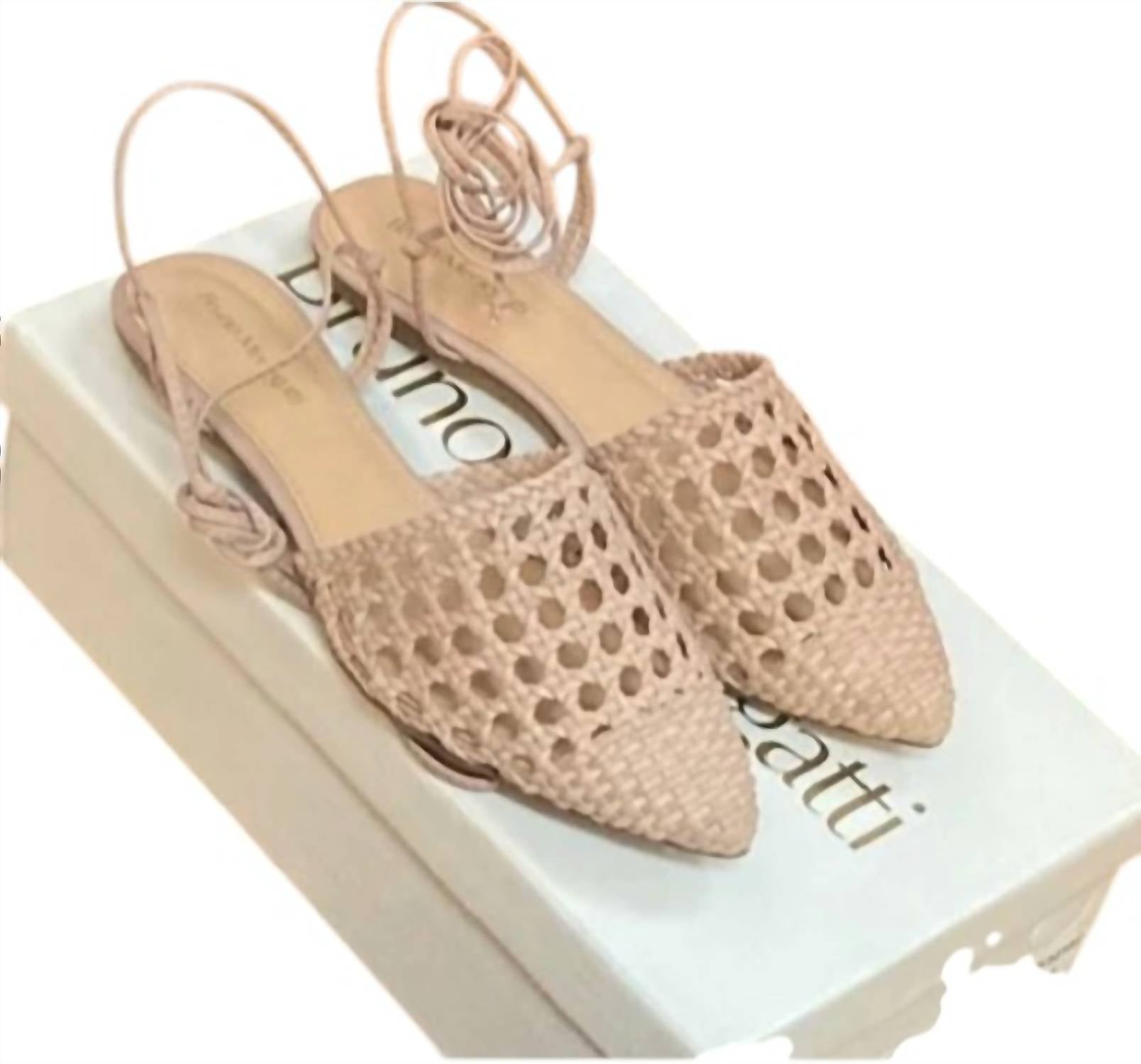 d43fa673-8826-4050-b5f9-2acc6817dfba-upscale_15k-1500x1500-70 Bruno Menegatti - Women's Strappy Leather Sandals - Image 1