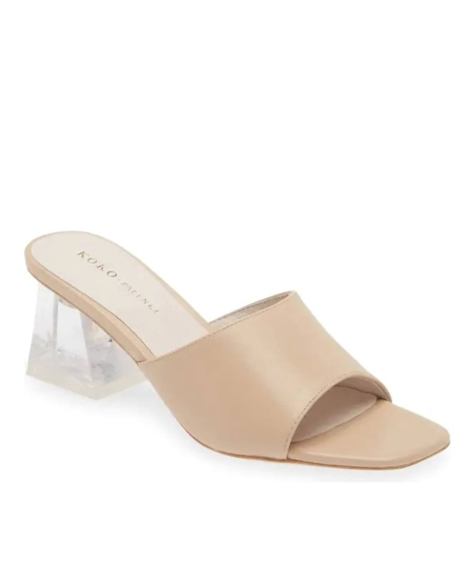 d4d54a5a-6f94-44b4-9f4a-e9e3be73710a-upscale_15k-1500x1500-70 Koko + Palenki - Women's Belize Leather Sandal - Image 1