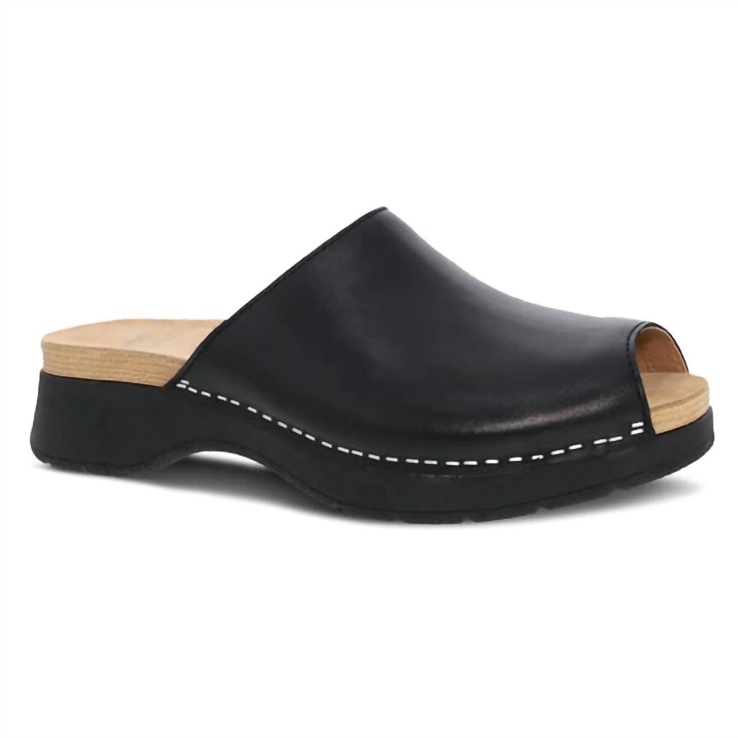 d61866fa-da45-48be-ac4e-74adb5b5749d-upscale_15k-1500x1500-70 Dansko - Women's Ravyn Peep-Toe Mule - Image 1